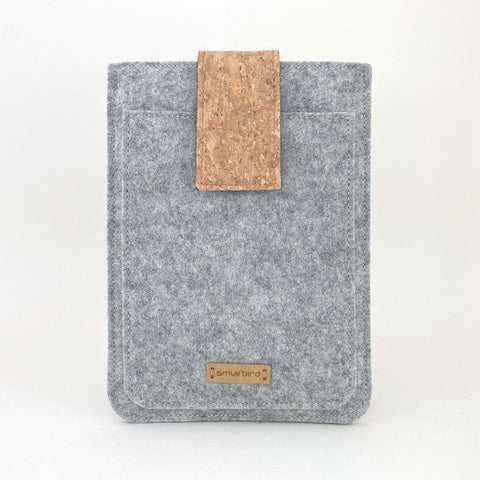 Case for reMarkable Paper Pro Move | with magnetic closure and extra compartment | light gray - Bloom | model "HAKA"
