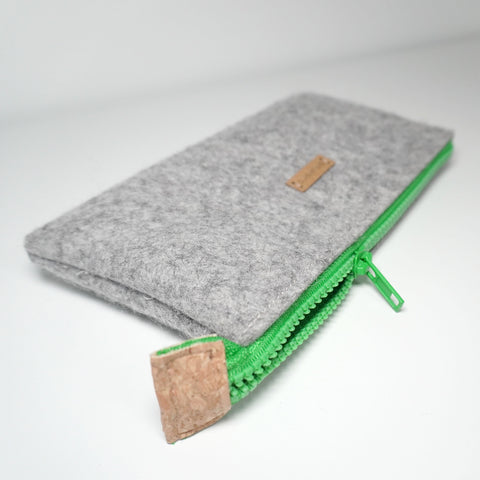 Pencil case light gray-green | MISK
