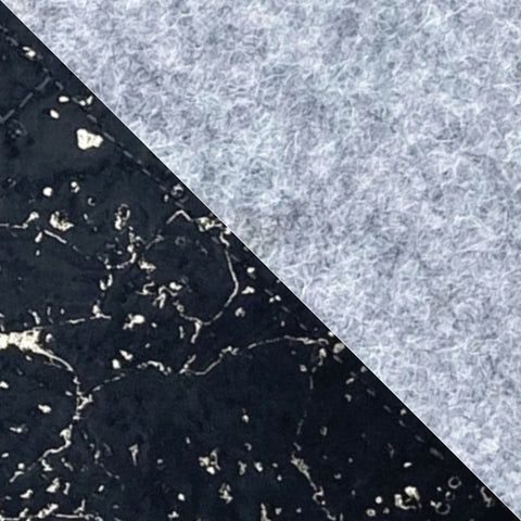 Shoulder bag for Xiaomi POCO X7 | made of felt and organic cotton | light gray - black | model KEDJA deluxe