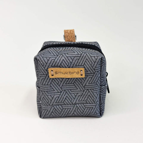 Mini bag for headphones & co. | made from organic cotton | Design Tracks | Model PocketCube