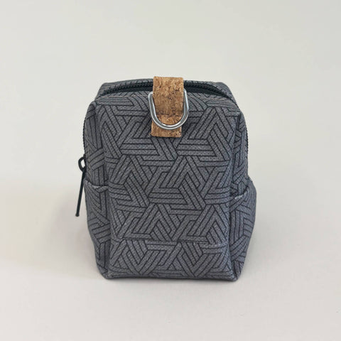 Mini bag for headphones & co. | made from organic cotton | Design Tracks | Model PocketCube