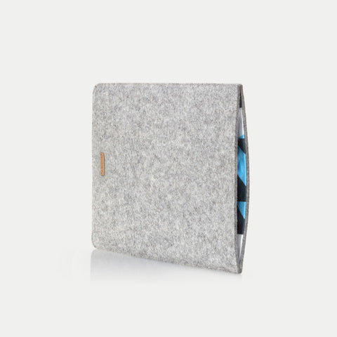 Case for Lenovo Legion | made of felt and organic cotton | light gray - Shapes | Model "LET"