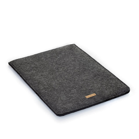 Case for HP B0CMD2RVGR | made of felt and organic cotton | anthracite - Colorful | Model "LET"