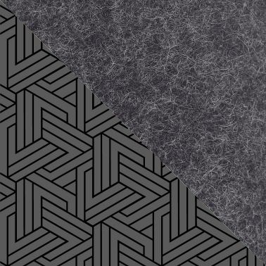 Case for SGIN 17 | made of felt and organic cotton | anthracite - tracks | Model "LET"