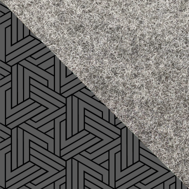 Mobile phone case with card slot for Xiaomi POCO F6 Pro | light gray - tracks | model "ZIP"