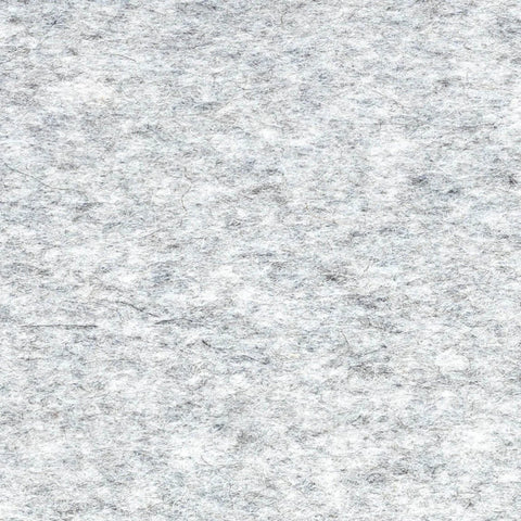 Sustainable felt pen case made from 100% wool | Light gray | including wooden ballpoint pen