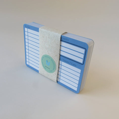 Sticky Notes Cards "ToDo" | 50 refill pack made from recycled paper