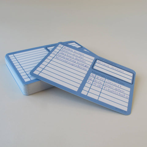 Sticky Notes Cards "ToDo" | 50 refill pack made from recycled paper