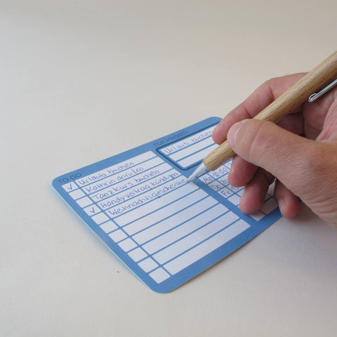 Sticky Notes Cards "ToDo" | 50 refill pack made from recycled paper