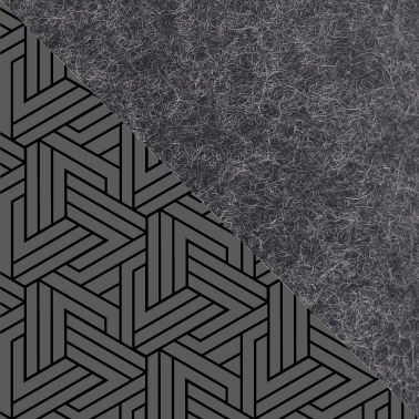 Case for PocketBook InkPad 3 | made of felt and organic cotton | anthracite - tracks | Model "LET"