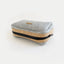 Accessory bag for cables & Co. | made of felt and cork | light grey-black