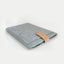 Case for MacBook Pro M3 Max | with magnetic closure and extra compartment  | hellgrau - Stripes | Model "HAKA"