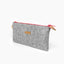 Pencil case light gray-red | MISK