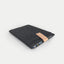 custom tablet case | with magnetic closure and extra compartment | anthrazit - Bloom | Model "HAKA"