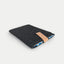 custom tablet case | with magnetic closure and extra compartment | anthrazit - Shapes | Model "HAKA"