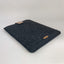 Case for Dynabook Tecra | with magnetic closure and extra compartment  | anthrazit - Tracks | Model "HAKA"