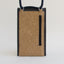 Shoulder bag for Google Pixel 9a | made of felt and organic cotton | anthracite - bloom | model KEDJA