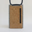 Shoulder bag for Google Pixel Fold | made of felt and organic cotton | light gray - bloom | model KEDJA