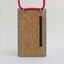 Shoulder bag for Google Pixel 9a | made of felt and organic cotton | light gray - colorful | model KEDJA