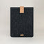 Case for Dynabook Tecra | with magnetic closure and extra compartment  | anthrazit - Tracks | Model "HAKA"
