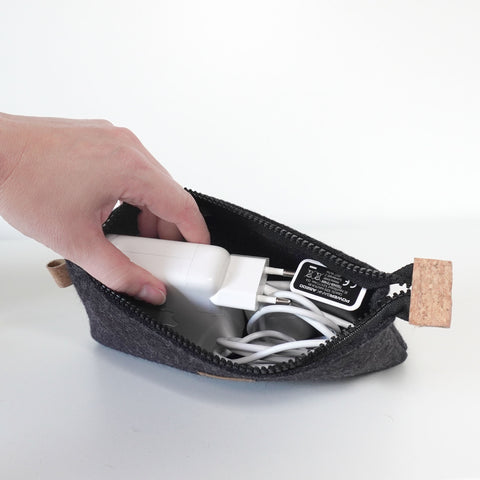 Pencil case anthracite-black | MISK