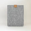 Case for Acer Nitro | with magnetic closure and extra compartment  | light gray - tracks | Model "HAKA"