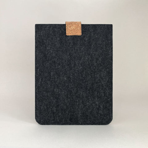 custom tablet case | with magnetic closure and extra compartment | anthrazit - Colorful | Model "HAKA"