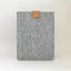 custom tablet case | with magnetic closure and extra compartment | hellgrau - Bloom | Model "HAKA"
