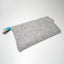 Pencil case light gray-azure | MISK
