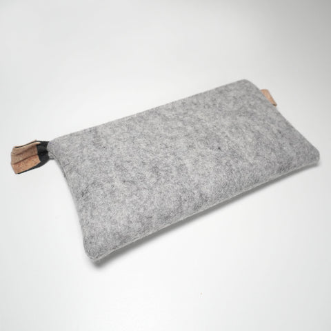 Pencil case light gray-black | MISK