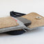 Shoulder bag for Google Pixel Fold | made of felt and organic cotton | light gray - bloom | model KEDJA