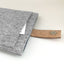 custom laptop sleeve | with magnetic closure and extra compartment | hellgrau - Colorful | Model "HAKA"