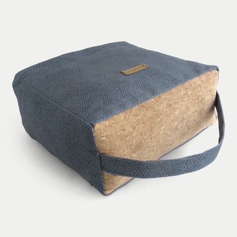 Sustainable doorstop | from fabric scraps | tracks