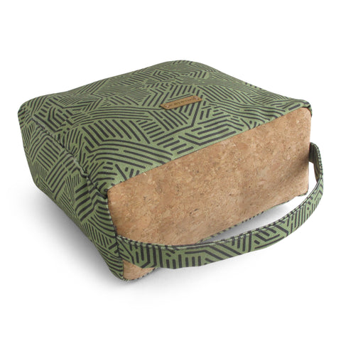 Sustainable doorstop | from fabric scraps | Stripes
