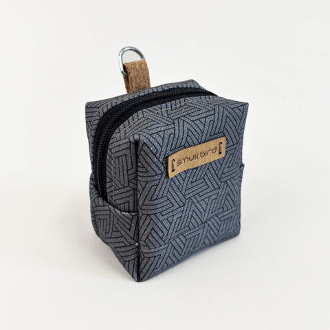 Mini bag for headphones & co. | made from organic cotton | Design Tracks | Model PocketCube
