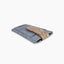 Mobile phone case for Samsung Galaxy M06 | with magnetic closure and extra compartment | light gray - Stripes | model HAKA