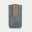 Mobile phone case for Samsung Galaxy Z Flip4 | with magnetic closure and extra compartment | light gray - Shapes | model HAKA