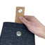 Case for reMarkable Paper Pro | with magnetic closure and extra pocket | anthracite - Shapes | Model "HAKA"