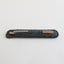 Sustainable felt pen case made from 100% wool | anthracite | including wooden ballpoint pen