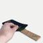 Mobile phone case for Samsung Galaxy S20 | with magnetic closure and extra compartment | anthracite - Stripes | model HAKA