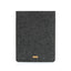 Case for Hewlett Packard 17 | made of felt and organic cotton | anthracite - Bloom | Model "LET"