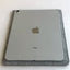 Sleeve for iPad - 10th gen | made of felt and organic | light grey - tracks | "LET" model