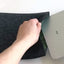 Sleeve for Surface Pro 6 | made of felt and organic cotton | anthracite - shapes | "LET" model