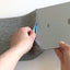 Sleeve for Surface Go 3 | made of felt and organic | light grey - tracks | "LET" model
