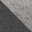 Case for SGIN 17 | made of felt and organic cotton | light gray - tracks | Model "LET"