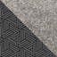 Case for reMarkable Paper Pro | made of felt and organic cotton | light gray - tracks | model "LET"