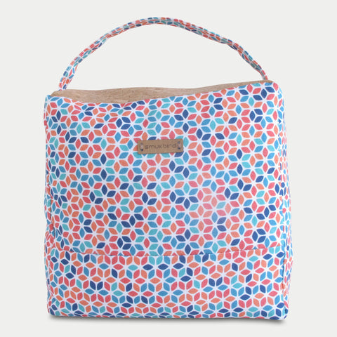 Sustainable doorstop | from fabric scraps | Colorful