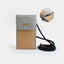 Shoulder bag for iPhone 12 mini | made of felt and organic cotton | light gray - tracks | Model KEDJA