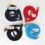 Shoulder Bag for iPhone 11 Pro Max | made of felt and organic cotton | anthracite - stripes | Model KEDJA