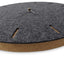 Wall clock made of felt and cork 30 cm | anthracite - black | Design: Copenhagen